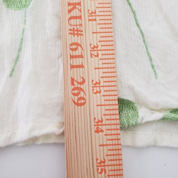 Velzera Embroidered Floral Tunic Rayon Boho Lightweight Longline Womens Size 2XL - Picture 10 of 10